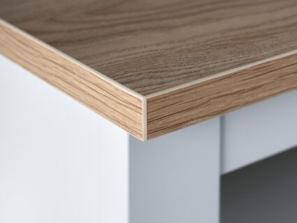 Тумба Гуд Лакк Сага белая/ясень 41х51