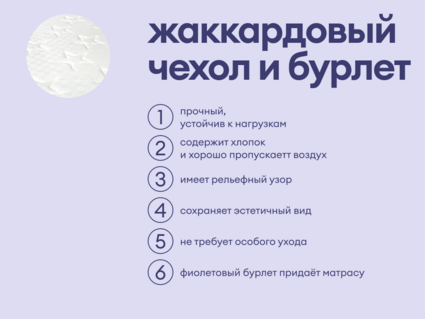 Матрас Базилик Бэби Фан 80х190