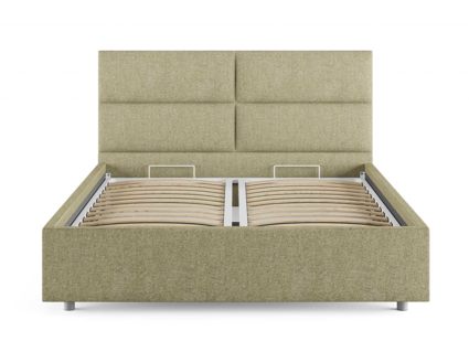 Кровать Сонум Omega Кашемир Бежевый (с подъемным механизмом) 90х190