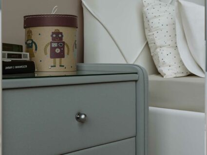 Тумба Димакс Сандрига велюр Velutto 35 уцененная 45х57