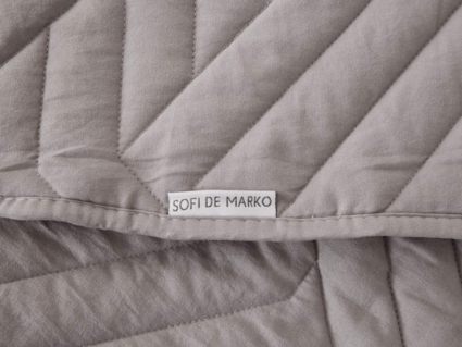 Покрывало Софи де Марко Мориц (серое) 230х250
