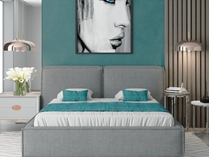 Кровать Nuvola Verde Next 001 (с подъемным механизмом) 180х200