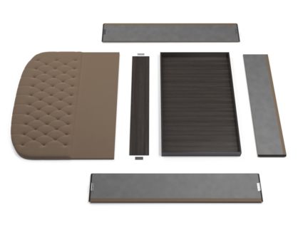 Кровать Lonax Венеция велюр Dolly-8 (с подъемным механизмом) 200х195