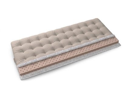 Футон Mr.Mattress Migi (бежевая клетка) 32