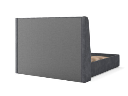 Кровать Сонум Samanta Рогожка Деним 200х190