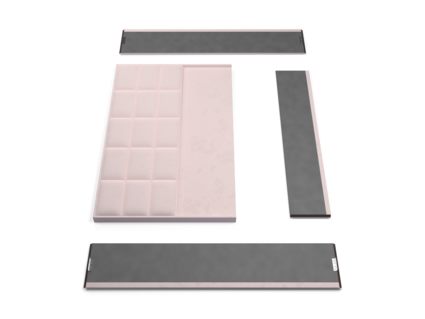 Кровать Lonax Адель велюр Dolly-3 120х195