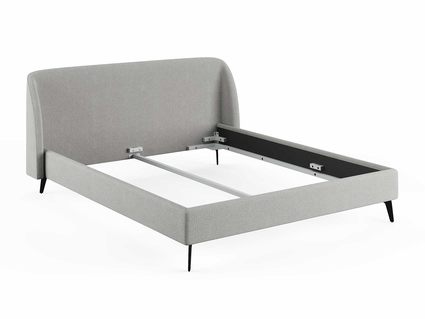 Кровать Сонум Rosa Рогожка Деним 140х200