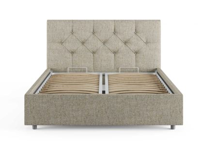 Кровать Сонум Bari Кашемир Бежевый (с подъемным механизмом) 180х190