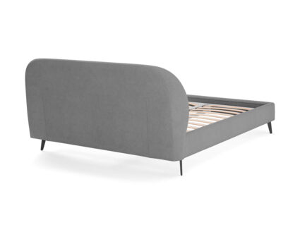 Кровать Сонум Katrin Рогожка Деним 140х190