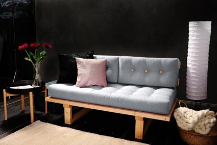 Диван Арско Торн-М двухместный серый