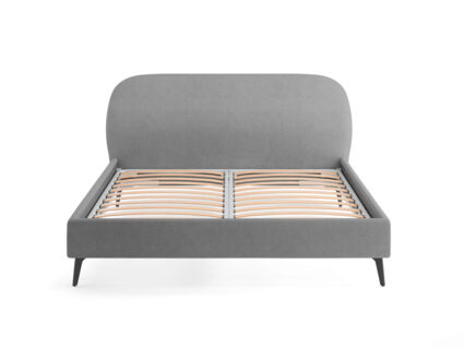 Кровать Сонум Katrin Рогожка Деним 140х190