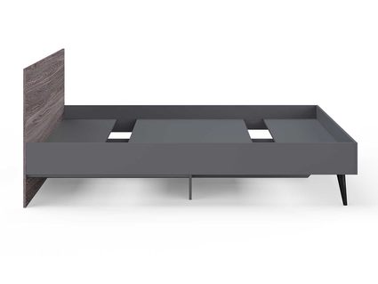 Кровать Сонум Ines Ясень анкор + серый 180х190