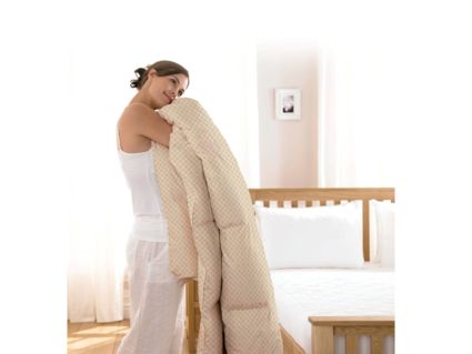 Одеяло Primavelle Руно всесезонное (бежевое с рисунком) 150х200