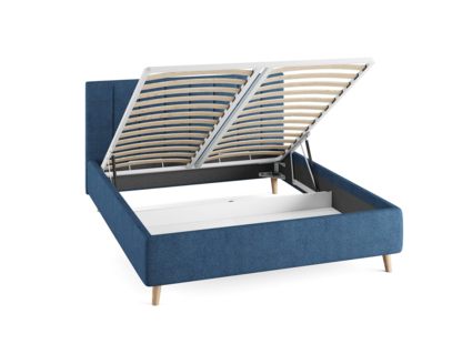 Кровать Сонум Alma Кашемир Серый (с подъемным механизмом) 200х200