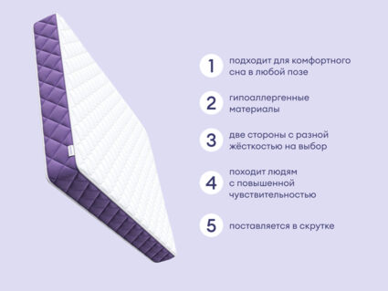 Матрас Базилик Фреш 16 кокос 140х190