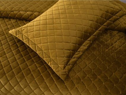 Покрывало Софи де Марко Натаниэль (горчичное) 240х260