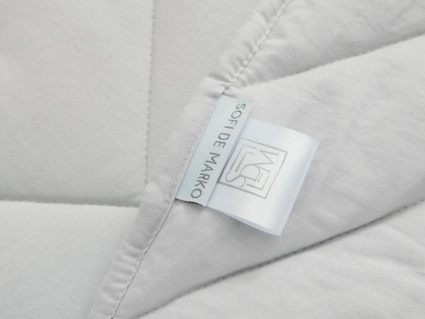 Покрывало Софи де Марко Робби (серебро) 230х250