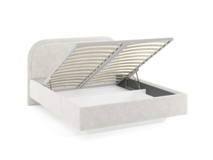 Кровать Сонум Sandra Кашемир светло-серый (с подъемным механизмом) 180х190