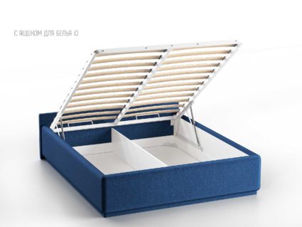 Кровать Nuvola Alba Velutto 26 (с подъемным механизмом) 160х190