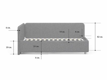 Кровать Сонум Capri Энигма Джава (с подъемным механизмом) 120х190