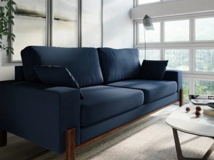 Диван Арско Хангель трехместный синий