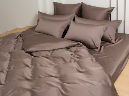 Простыня German Grass Havana Brown Brilliant Grass классическая 240х260