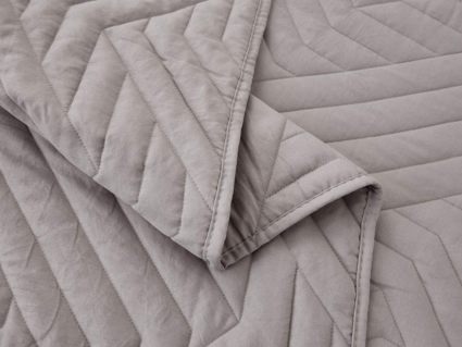 Покрывало Софи де Марко Мориц (серое) 230х250