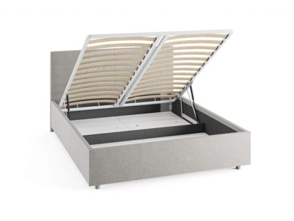 Кровать Сонум Prato Кашемир Синий (с подъемным механизмом) 90х190