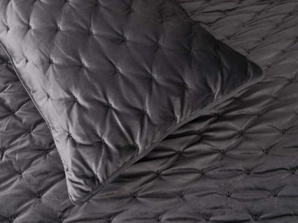 Покрывало Софи де Марко Лея (антрацит) 160х220