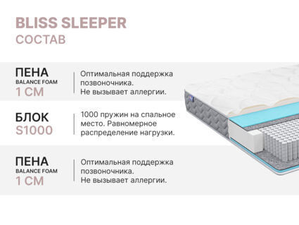 Матрас Димакс Bliss Sleeper 160х200