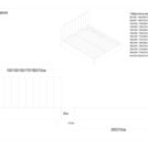 Кровать Димакс Лероса Сапфир с подъемным механизмом 140х190