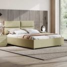 Кровать Сонум Omega Эвита Горчичный 90х200