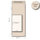 Кровать Mr.Mattress Site Box экокожа Black 140х190
