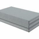 Футон DreamLine Holl 9 (рогожка серая) 140х200