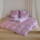 Простыня German Grass Lilac Brilliant Grass на резинке 180х200