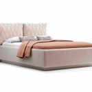 Кровать Nuvola Celeste Velutto 04 (с подъемным механизмом) 180х190