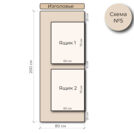 Кровать Mr.Mattress Site Box велюр Toffee 80х195